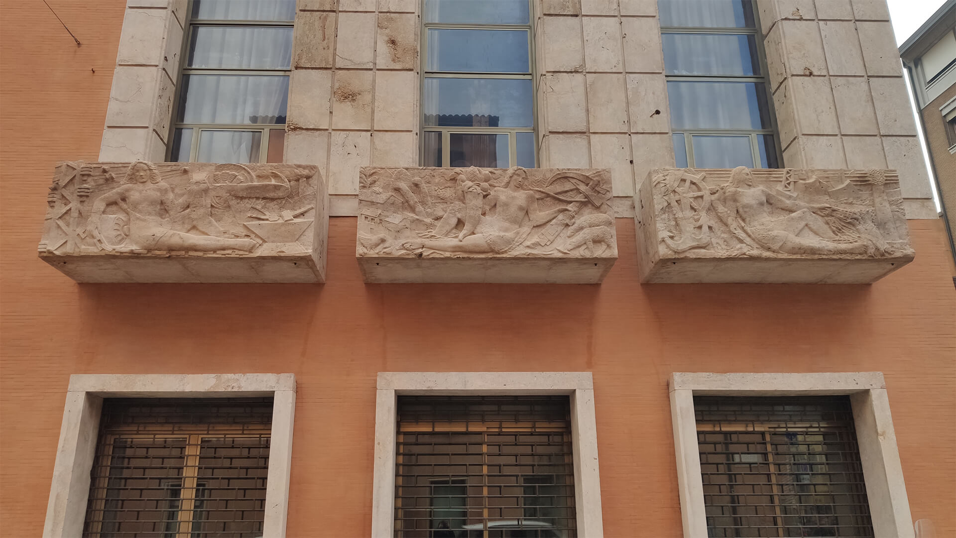 Balconi della CCIAA di Pesaro