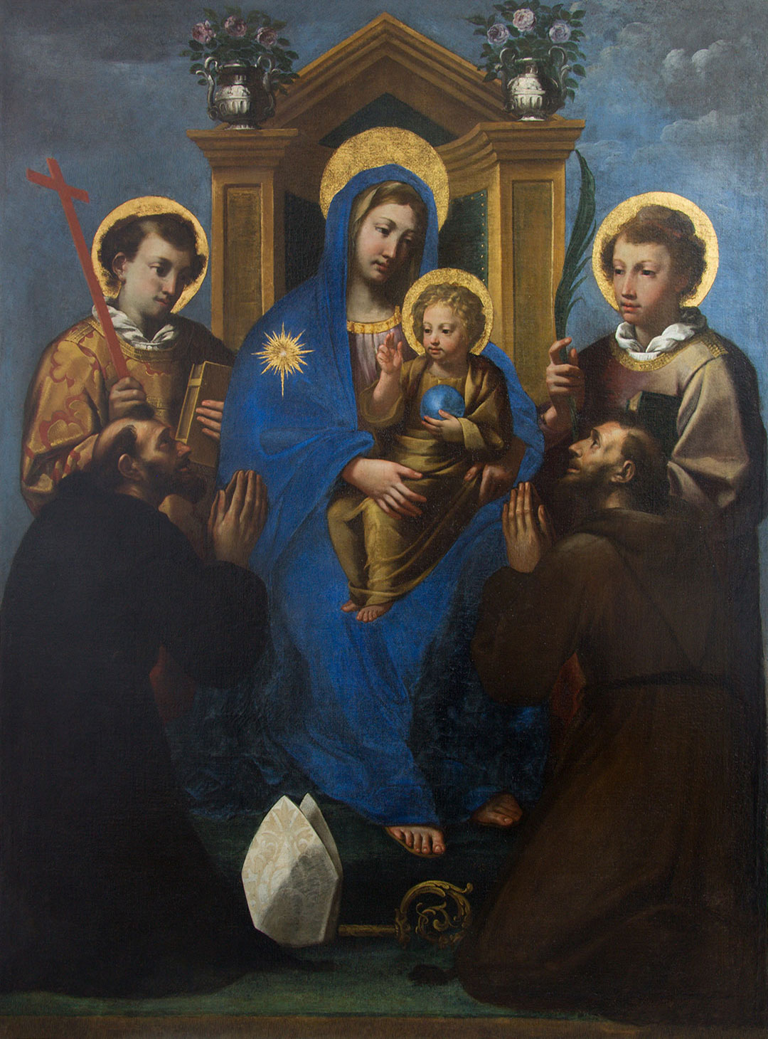 Madonna in trono con Santi di Camerino