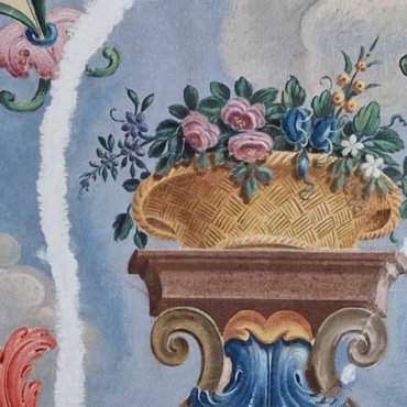 Restauro soffitti a tempera, dipinti e decorati: lavori professionali